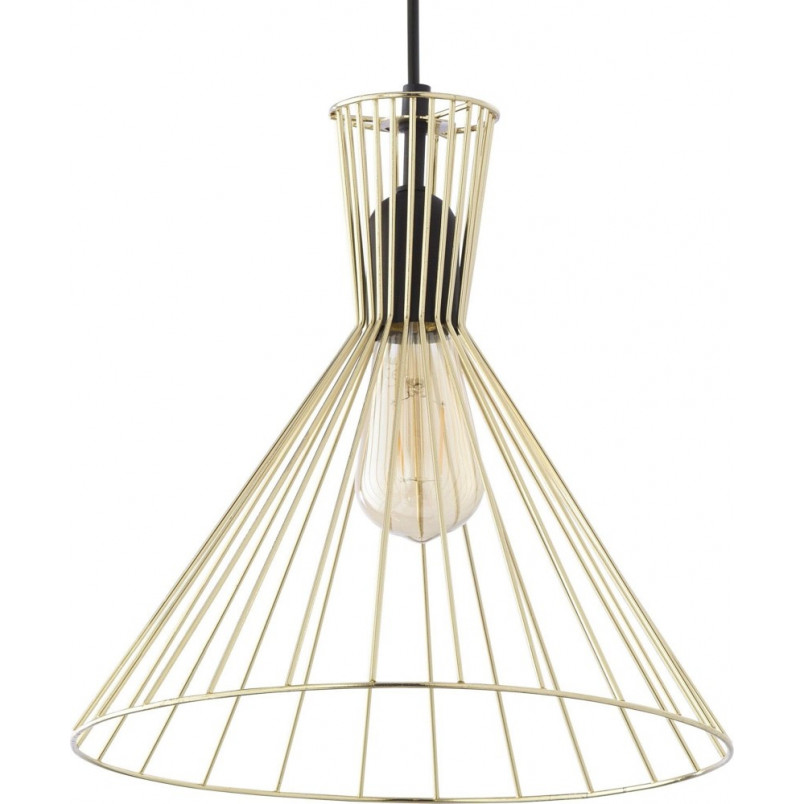 Złota lampa wisząca Sahara TK Lighting | E27