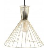 Złota lampa wisząca Sahara TK Lighting | E27