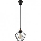 Lampa wisząca Galaxy czarna | TK Lighting - Loftowa lampa