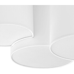 Plafon designerski z abażurem Mona V biały marki TK Lighting