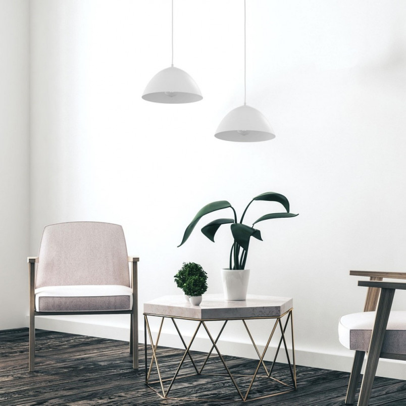 Lampa wisząca Faro biała | TK Lighting - Kup online!