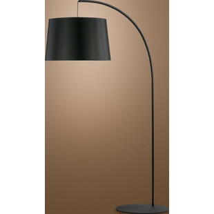 Lampa podłogowa łukowa Hang czarna | TK Lighting