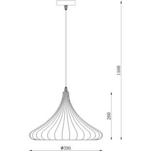 Lampa wisząca Vinti czarna Lucide | Loftowa, metalowa E27