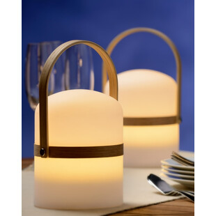 Lampa zewnętrzna LED Joe - Biała Lucide | Ogród i Taras