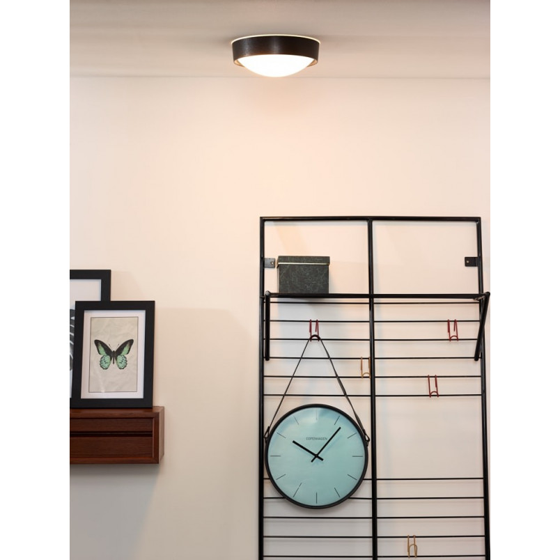 Plafon LED Lex 25cm Czarny - Lucide | Oświetlenie