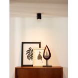 Lampa spot Bodi Round czarna Lucide - nowoczesny design