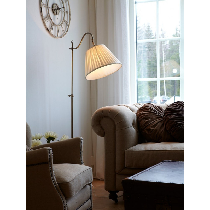 Lampa podłogowa Charleston beżowa Markslojd | Elegancki design