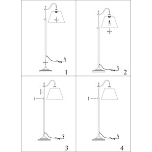 Lampa podłogowa Charleston beżowa Markslojd | Elegancki design