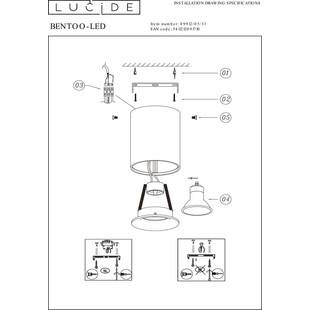 Lampa Spot Bentoo LED Biała | Lucide - Nowoczesne Oświetlenie