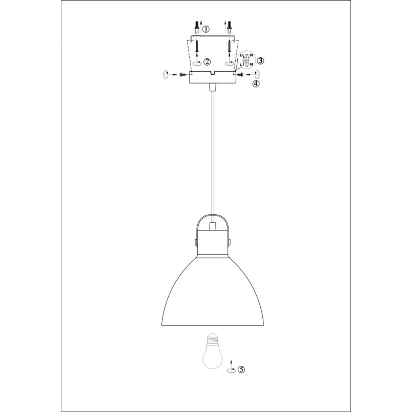 Lampa wisząca Eagle czarna | Markslojd - Skandynawski design