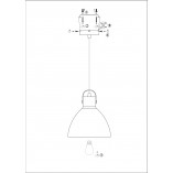 Lampa wisząca Eagle czarna | Markslojd - Skandynawski design