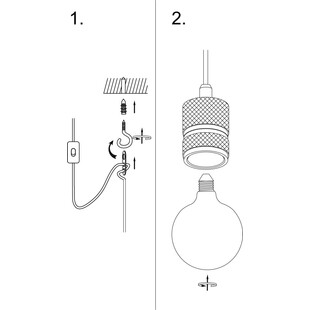 Lampa wisząca "żarówka" mosiądz Markslojd | Sklep z lampami