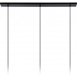 Lampa Wisząca Szkło Dymione Lucide Joanet | 110cm