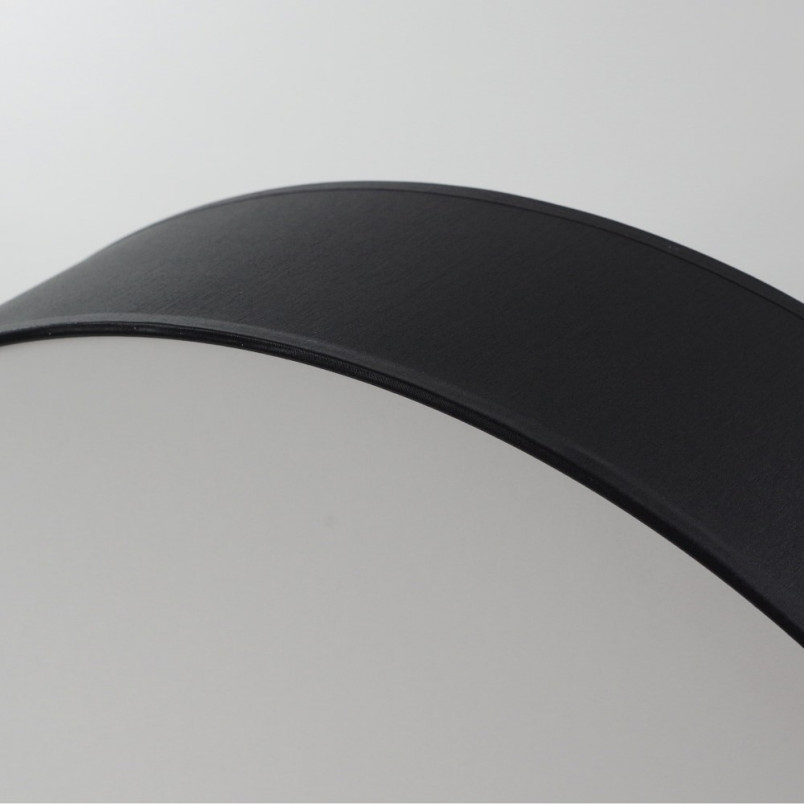 Plafon okrągły czarny Rondo 60cm TK Lighting - Eleganckie oświetlenie