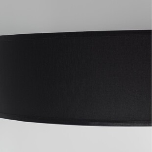 Plafon okrągły czarny Rondo 60cm TK Lighting - Eleganckie oświetlenie
