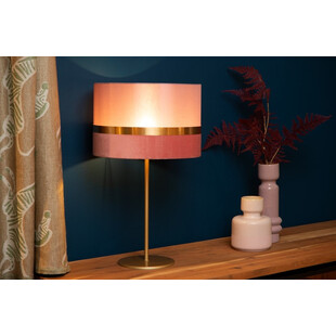 Lampa stołowa różowa Lucide Extravaganza - Glamour i styl