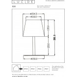 Lampa ogrodowa Rio LED Lucide | Nowoczesne oświetlenie ogrodu