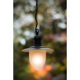 Lampa wisząca retro Aruba czarna | Lucide - Ogród i Taras