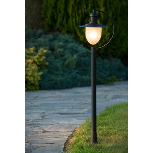 Lampa zewnętrzna retro Aruba | Lucide - 110cm, czarna