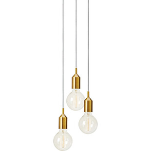 Lampa wisząca Bronx III - Mosiądz, E27 | Markslojd