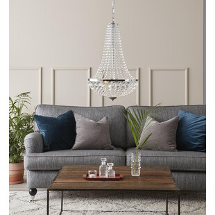Żyrandol glamour Granso 40cm chrom Markslojd - Eleganckie oświetlenie