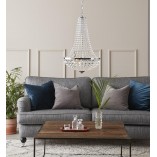 Żyrandol glamour Granso 40cm chrom Markslojd - Eleganckie oświetlenie
