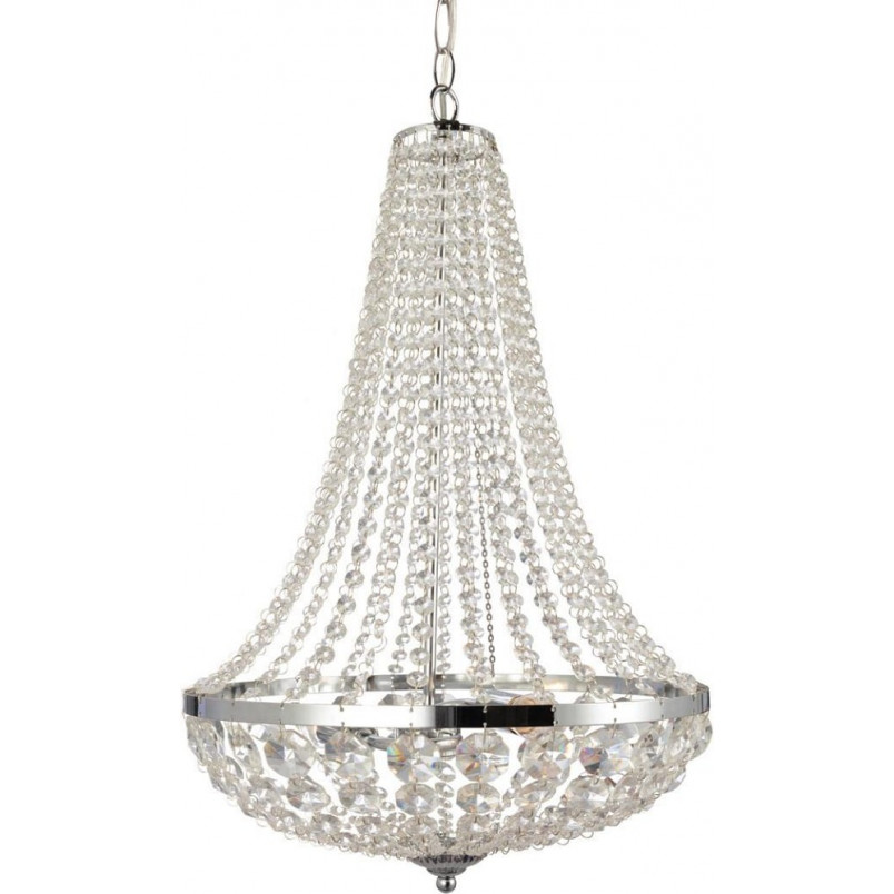 Żyrandol glamour Granso 40cm chrom Markslojd - Eleganckie oświetlenie