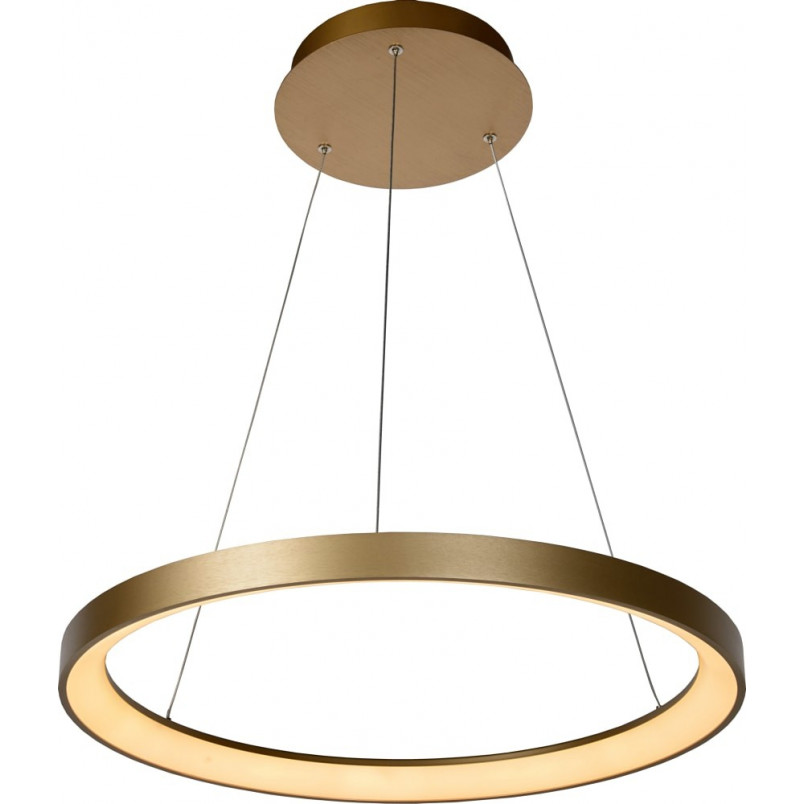 Lampa Wisząca Glamour Vidal LED Złota | Lucide