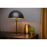 Lampa stołowa Siemon - czarny grzybek Lucide | Kup online