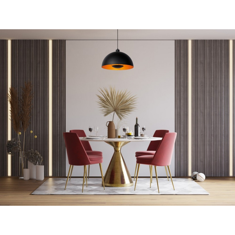 Lampa wisząca Lucide Siemon | Czarna, E27, 40cm - Kup Teraz!