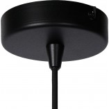 Lampa wisząca Nolan czarna | Lucide - Nowoczesny design