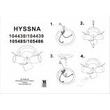 Plafon LED Hyssna III biały | Reflektory sufitowe Markslojd