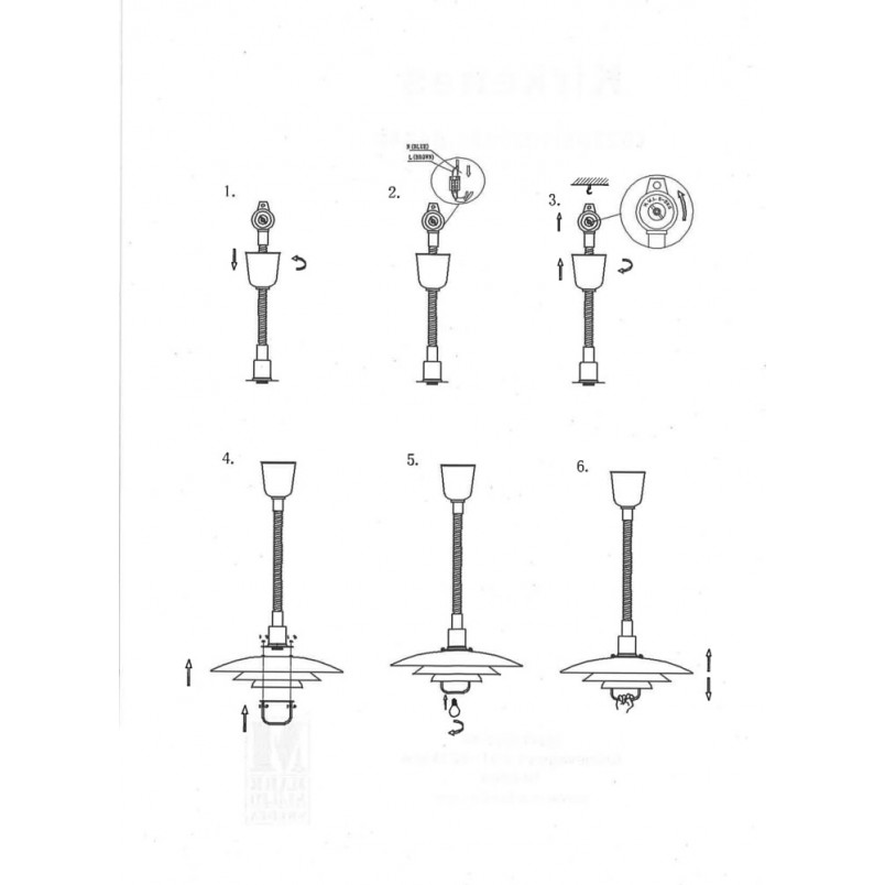 Lampa wisząca Kirkenes szara | Markslojd - Nowoczesny design