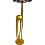 Lampa podłogowa Miss Tall Lucide - Złoty mat / Brązowy | Sklep