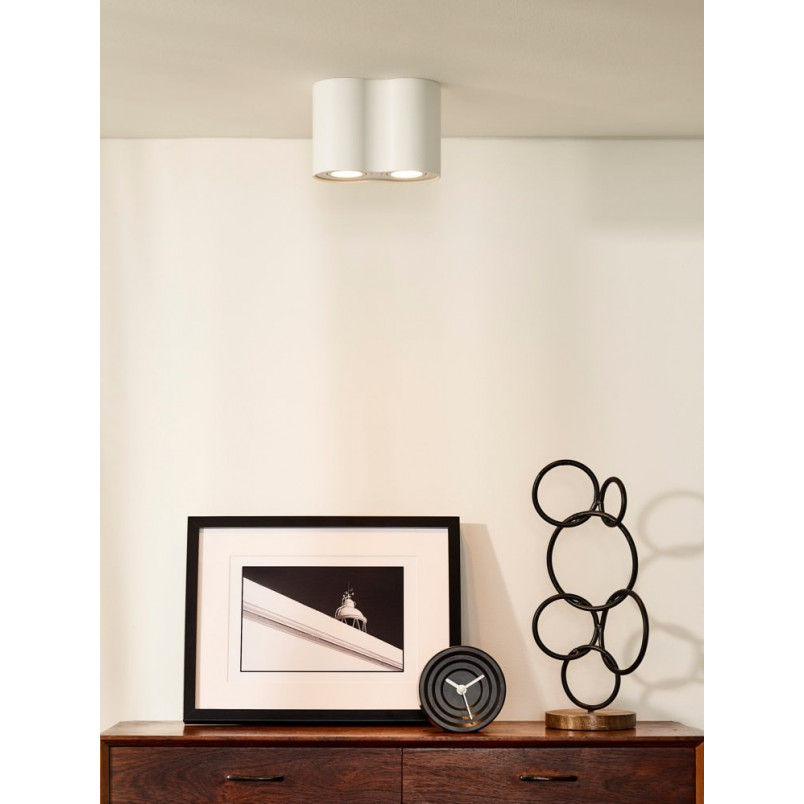 Lampa Spot Tube Round II | Biała, Lucide | Sklep z Oświetleniem