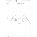 Lampa Tube Round Lucide | Nowoczesny spot LED - 54,90 PLN