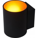 Kinkiet Lucide Xera Round czarny - Minimalizm i elegancja