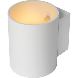 Kinkiet Xera Round biały Lucide | Minimalistyczny design