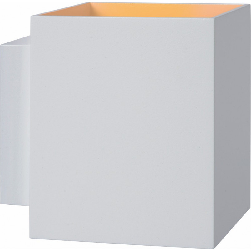 Kinkiet minimalistyczny Xera Square biały Lucide | Sklep z lampami