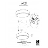 Plafon LED Moon | Markslojd - Oświetlenie łazienkowe