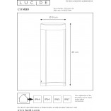 Słupek ogrodowy Combo 25cm LED Czarny - Lucide | Oświetlenie Ogrodu