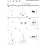 Słupek ogrodowy Combo LED 65cm Czarny - Lucide | Oświetlenie Ogrodu