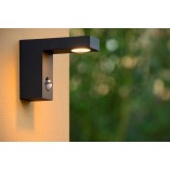 Kinkiet zewnętrzny Texas 15 LED czarny | Lucide