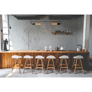 Lampa wisząca loft Calixt czarna | Lucide - 122cm