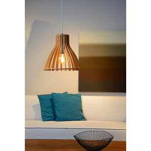 Lampa wisząca drewniana Bounde | Lucide - Skandynawski design