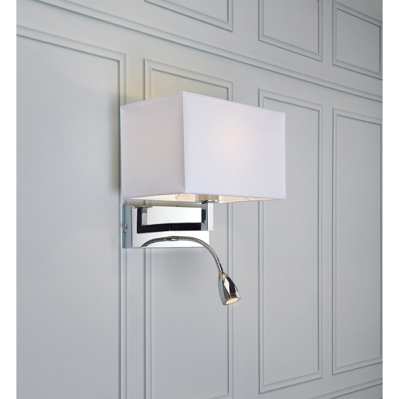 Kinkiet Savoy biały Markslojd - Nowoczesny design | Kup online