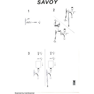 Kinkiet Savoy biały Markslojd - Nowoczesny design | Kup online
