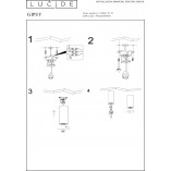 Lampa Spot Gipsowa Lucide Gipsy Round - Nowoczesny Design