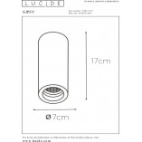 Lampa Spot Gipsowa Lucide Gipsy Round - Nowoczesny Design