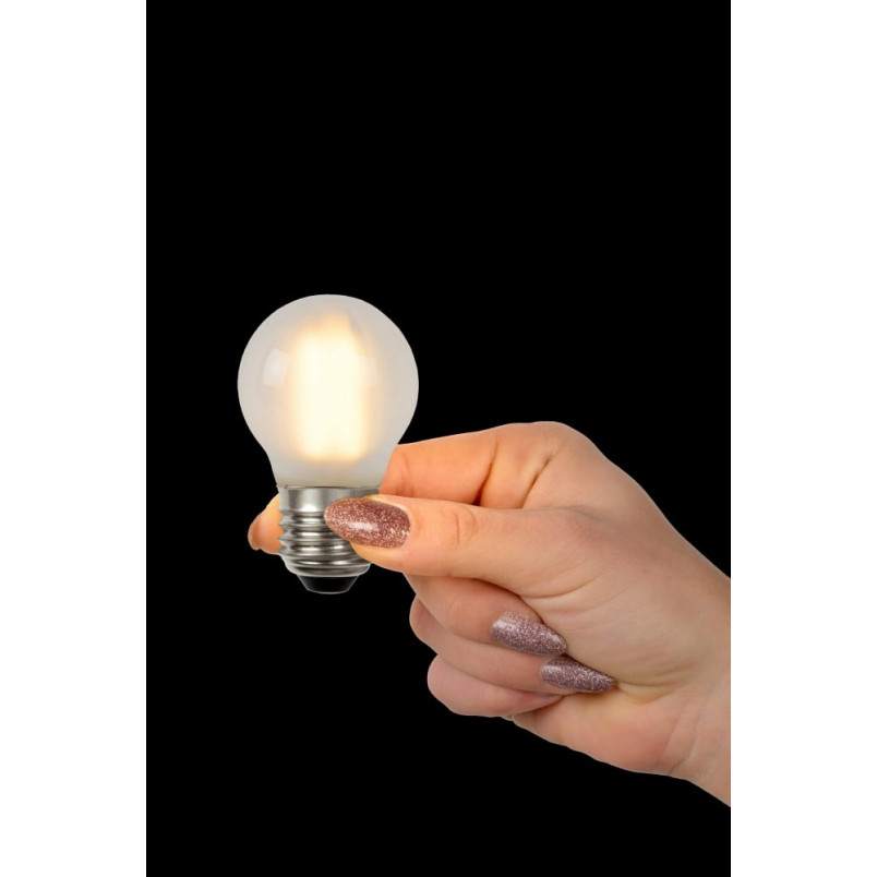 Żarówka dekoracyjna Lucide G45 Filament E27 - Ściemnialna | Kup Teraz